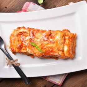 beans lasagna