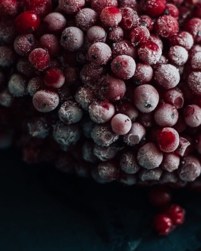 selective focus photography of red berries