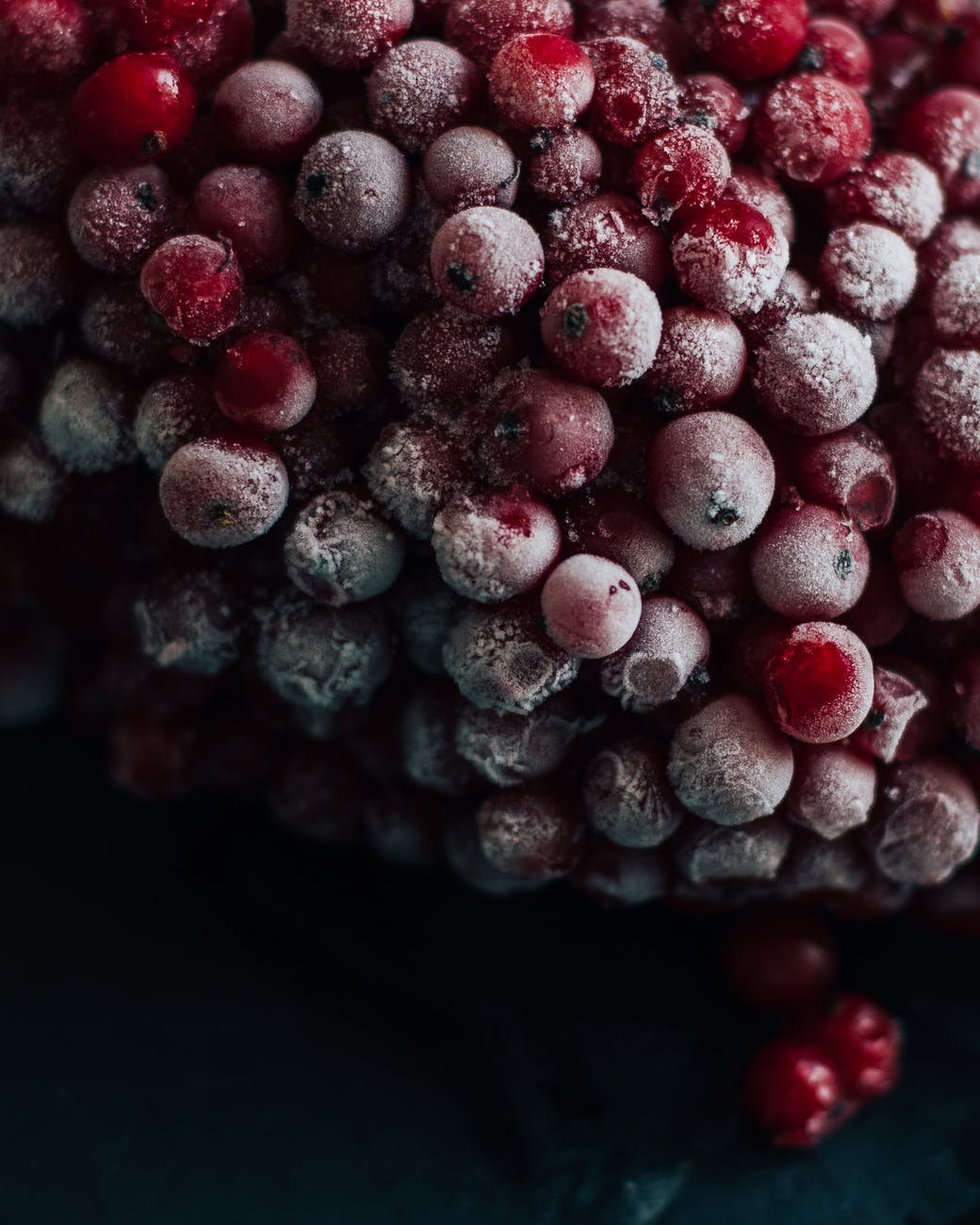selective focus photography of red berries