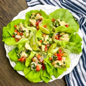 Avocado and Jalape&ntilde;o Ceviche Wraps