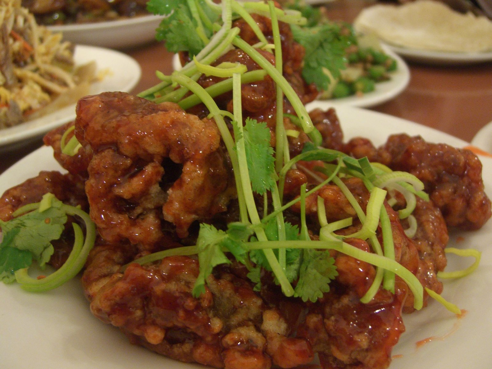 Crispy Fried Pork with Sweet and Sour Sauce