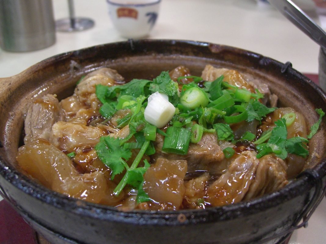 Beef brisket hotpot rice