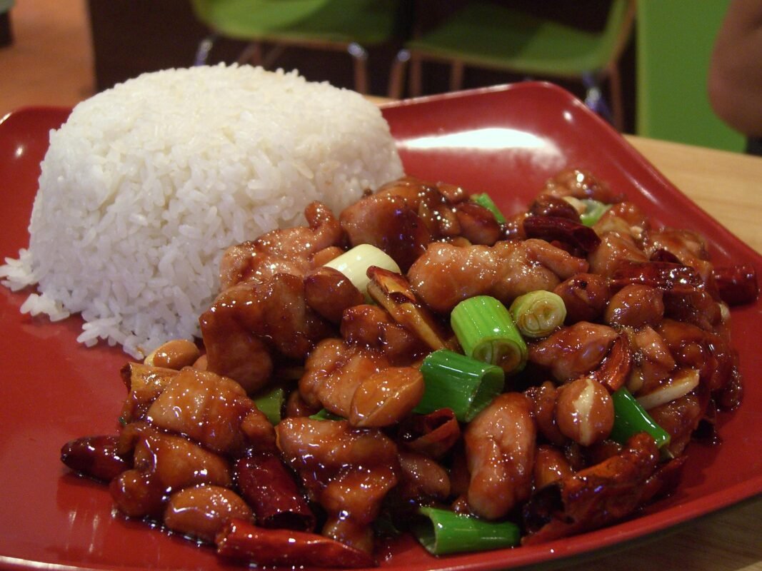 Gong Bao Chicken Rice