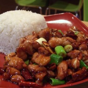 Gong Bao Chicken Rice