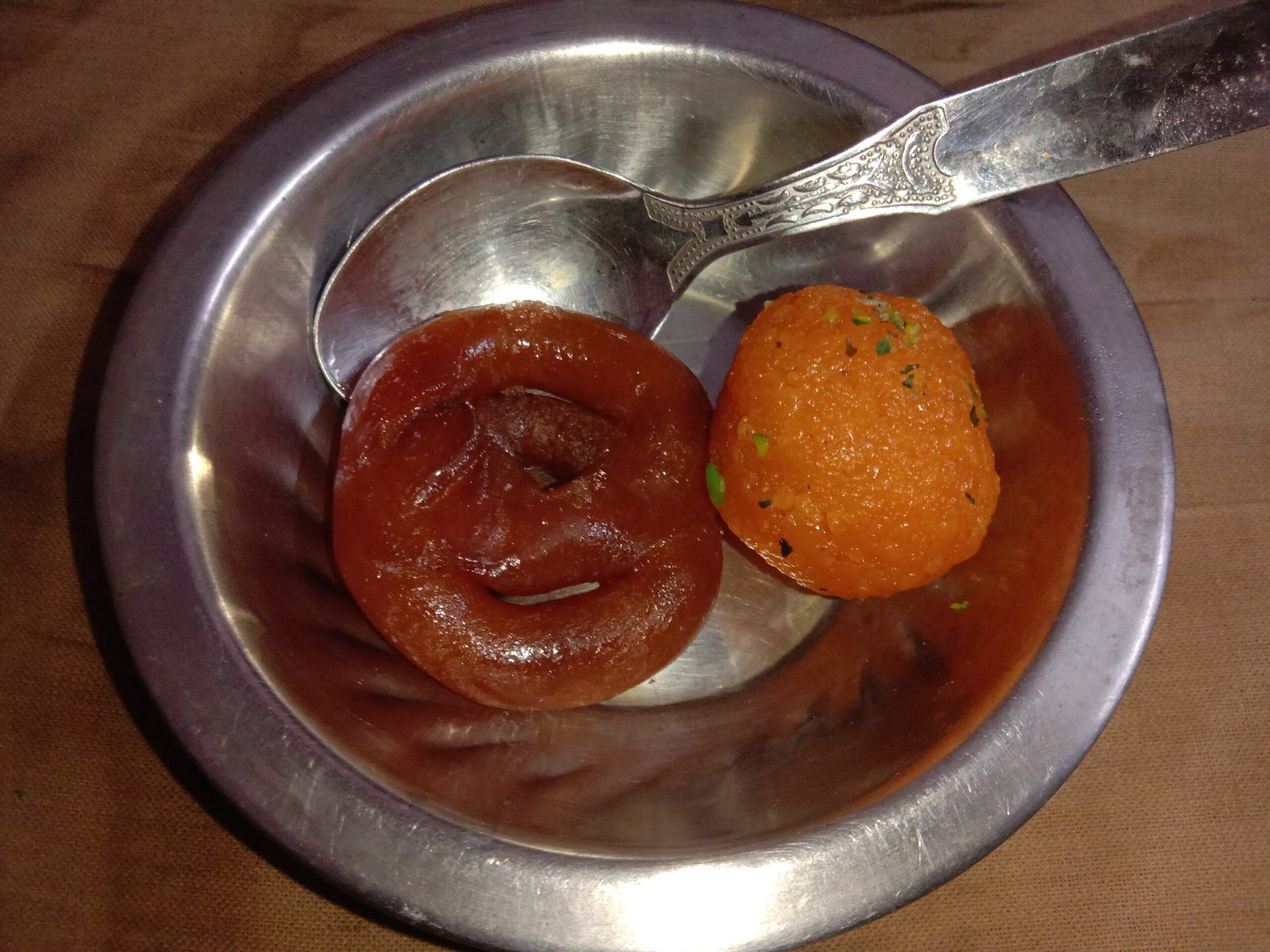 Chhanar Jilipi and Motichur Laddu