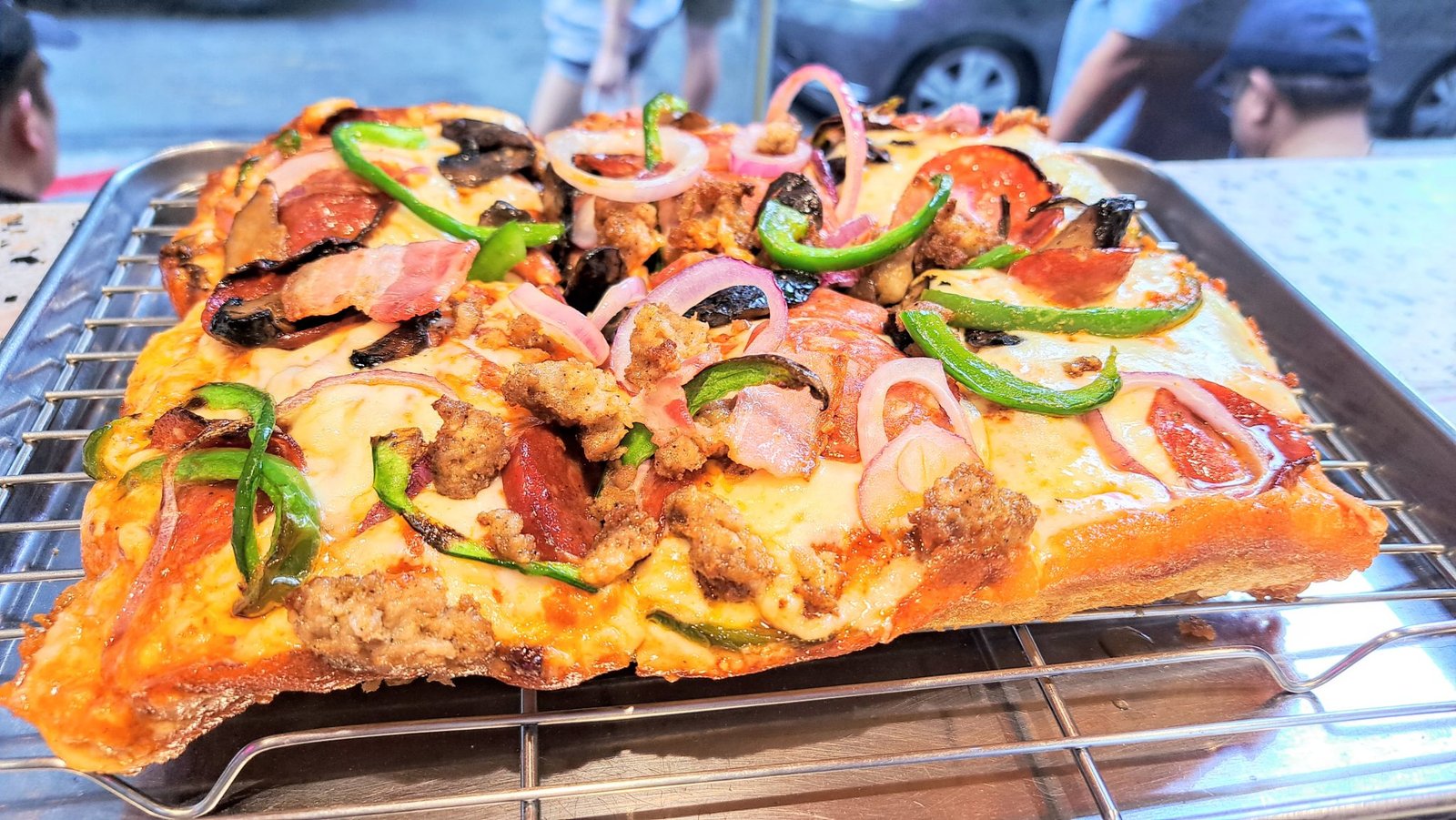 Supreme-Style Homemade Pizza