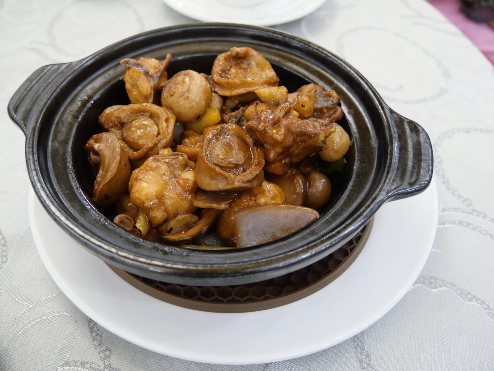 Fried Abalones and Chicken