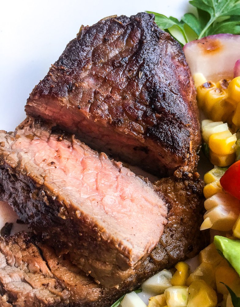 Herb Mustard Sirloin Steak