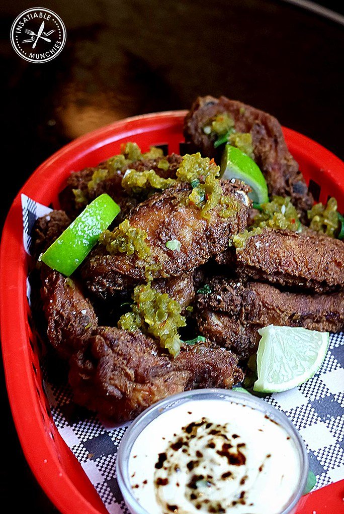 Mole Fried Chicken Wings