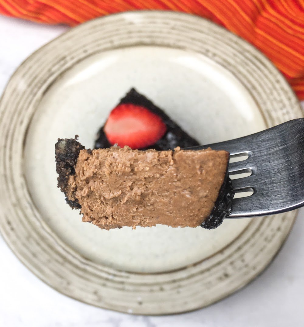 Instant Pot® Chocolate Cheesecake