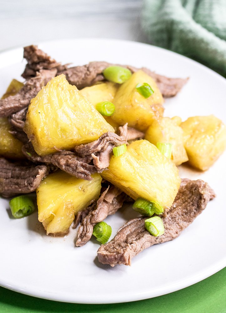 5-Ingredient Pineapple Beef Stir-Fry