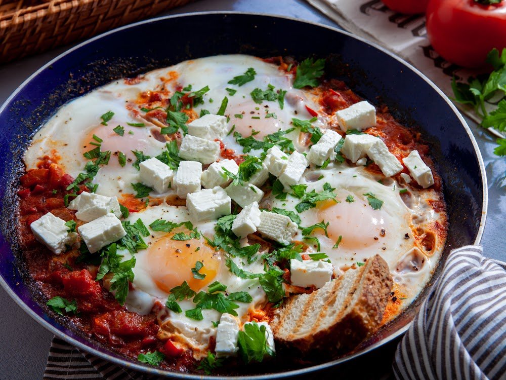 Spicy Feta Shakshuka
